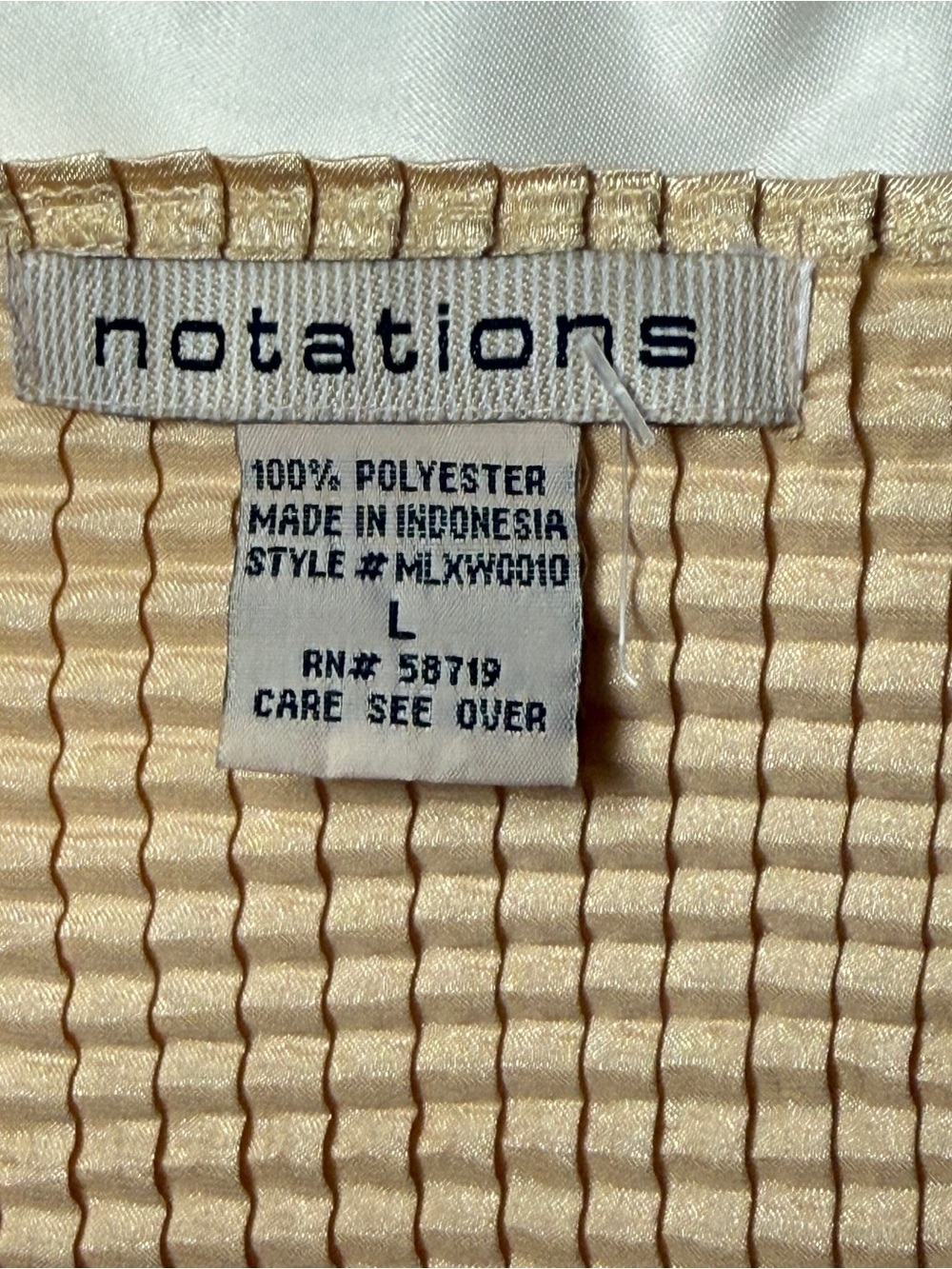 Notations Tank - Picture 3 of 5